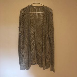 Grey cardigan